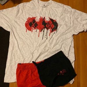 Harley Quinn pajama set